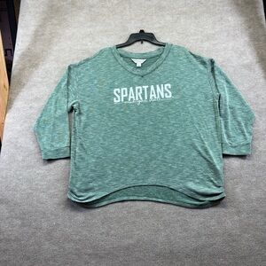 Michigan State Spartans Bailey V-Neck By Flying Colors Size XL
